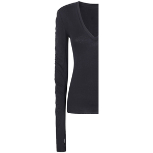 Sweat-shirt d'hiver surdimensionné à col en V pour femme, personnalisé, écologique, coupe-vent, respirant, en polaire polyester/coton, avec motif gaufré/brodé - Product Image 6