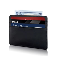 Porte-cartes portable en similicuir imperméable France Design FD0000060 avec porte-clés, personnalisable avec monogramme, pour voyages d'affaires et cartes