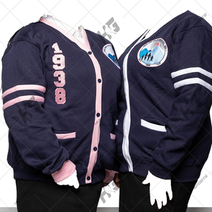 Buy Custom Chapter Name Greek Jack and Jill of America 1938 Embroidered <b>With</b> Front Botton College <b>Cardigan</b> Cotton Sweater - Product Image 6