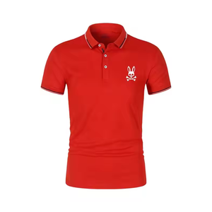 Polo de secado rápido para hombre, polo con estampado de pantalla, nuevo diseño, transpirable, de tamaño personalizado, para hombre - Product Image 5