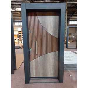 ABSDOOR SAILER Modern Design Front Entry <b>Security</b> Insulation Steel <b>Doors</b> Ultimate Protector for Apartment Home Villa Hotel - Product Image 5