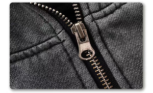 Sweat à capuche vintage à épaules tombantes en gros, personnalisable, délavé à l'acide, avec trous pour les yeux, style ninja, mode d'hiver, 100% - Product Image 5