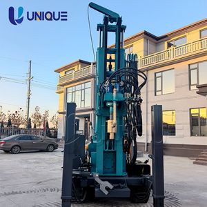 Plateforme de forage de puits d'eau portable UNIQUE de 260 m, alimentée au diesel, avec un diamètre de 250 mm pour le forage et l'exploration - Product Image 1