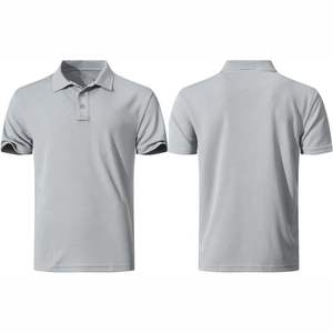 2025 MOQ Hombres Camiseta Polo de manga corta Fabricado en fábrica Camisetas bajas polos, camiseta polo - Product Image 3