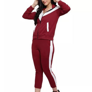 Vente chaude Survêtement Personnalisé Zipper Survêtement Ensembles pour Hommes et Femmes survêtement 2 pièces ensemble femmes Haute Qualité Street Wear - Product Image 4