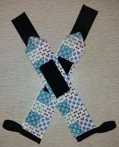 Muñequeras y correas de levantamiento de pesas personalizadas, duraderas y resistentes - Elásticas y de mezcla de algodón - Product Image 6