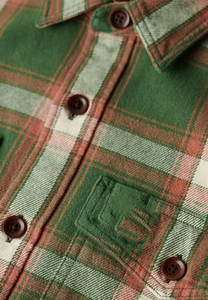 Camisa de franela de algodón 100% personalizada para hombre, ropa informal hip hop transpirable ecológica de primavera 6XL, dobladillo desigual desgastado, corte de retazos - Product Image 5