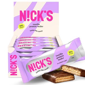 Barres chocolatées Keto N!CK'S aux cacahuètes et fudge, lot de 15 (40g chacune) - Product Image 5