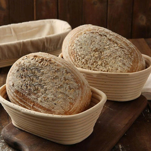 <b>Large</b> Handmade Rattan Bowl Decorative Woven <b>Basket</b> for Table Centerpiece - Product Image 3
