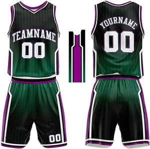 ชุดฝึกบาสเก็ตบอลของผู้ชายชุดกีฬาเสื้อเจอร์ซี่สำหรับฤดูร้อนระบายอากาศได้ดี - Product Image 5