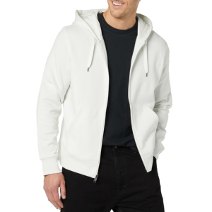 Sudadera con Capucha de Forro Polar con Cierre de Cremallera para Hombre, de Poliéster/Algodón, Bordado Personalizado de Alta Calidad, 400 g/m², para Impresión Digital, Ecológica - Product Image 3