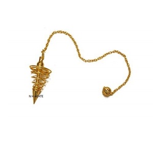 Di alta qualità di guarigione gemma di <span class=keywords><strong>metallo</strong></span> Dowsing pendolo all'ingrosso a spirale a buon mercato prezzi pendoli per pendolo in <span class=keywords><strong>metallo</strong></span> - Product Image 1