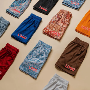 Short de basket-ball en maille de polyester de haute qualité séchage rapide respirant blanc Gym Fitness athlétique Shorts de course pour hommes femmes - Product Image 4