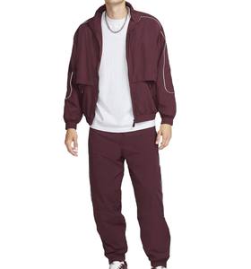 Venta al por mayor de alta calidad Zip Up chaqueta de nylon reflectante a prueba de viento y pantalones de chándal rompevientos para los hombres - Product Image 1