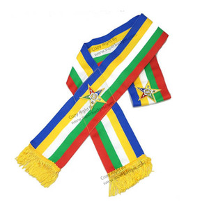 Council of Knight Mason's Sash-Ceinture maçonnique Regalia de toutes les couleurs à vendre | Colliers et ceintures personnalisés maçonniques Regalia - Product Image 2
