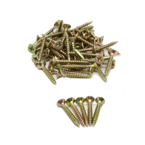 Meilleure vente de vis à cloison sèche en acier inoxydable vis auto-perceuse zinguée jaune vis à aggloméré à filetage grossier fin - Product Image 6