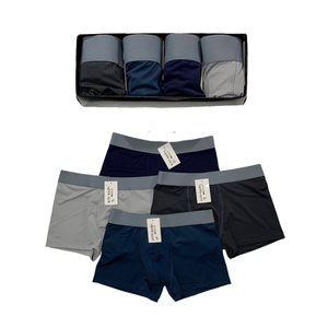 กางเกงบ็อกเซอร์ชายขายดีที่สุดโลโก้ที่กําหนดเองชุดชั้นในสําหรับชาย 92% โพลีเอสเตอร์ 8% สแปนเด็กซ์บรรจุภัณฑ์ที่กําหนดเองโรงงานตัดเย็บเสื้อผ้า Vinh Hung - Product Image 6