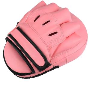 Tapis de mise au point de boxe en cuir avec rembourrage multicouche pour l'entraînement au combat MMA et mitaines de paume intérieure solides - Product Image 4