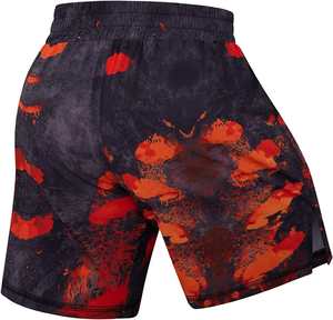 Pantalones cortos de boxeo MMA de alta calidad, diseños OEM, sublimación personalizada, pantalones cortos MMA para boxeo, ropa deportiva personalizada para hombres - Product Image 2