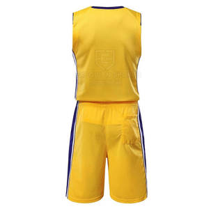 Uniforme de basket-ball personnalisé de haute qualité en polyester pour sports de plein air - Product Image 2