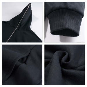 Sweats à capuche en coton 400 GSM Sweatshirts lourds Prix d'usine Sweatshirts doux et chauds pour hommes et femmes Vente en gros - Product Image 6