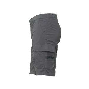 Pantalones cortos de carga de seguridad reflectantes para verano, ropa de trabajo cómoda de hierro gris, - Product Image 4