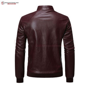 Veste en cuir à capuche de qualité au meilleur prix Veste en cuir à la mode pour hommes Veste en cuir à la mode fabriquée au Pakistan pour homme - Product Image 2
