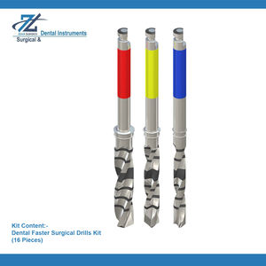 Kit de taladro quirúrgico más rápido Instrumentos dentales y de implantes Manual de acero inoxidable de alta calidad Hecho en Pakistán - Product Image 4