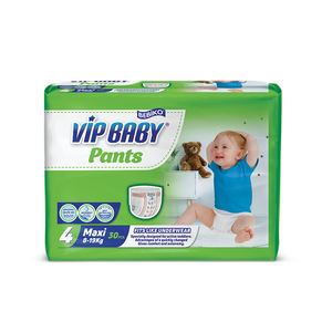 Pantalon VIP Super absorbant pour bébé, couche-culotte Maxi 8 à 19 kg, 30 pièces 8 - Product Image 3