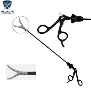 Pinzas Quirúrgicas de Doble Acción Curvas de 36 cm para Laparoscopia de Precisión, Instrumentos Médicos MEDIPURE - Product Image 2