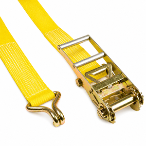 Sangle de fixation industrielle en polyester de 4 pouces avec crochets métalliques, 12 m, 10 000 kg, vente en gros, fabricant d'usine - Product Image 6