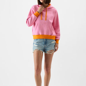 Sweat-shirts à capuche pour femmes grande taille pour l'extérieur, hiver, respirants, légers, 100% coton, service OEM en gros - Product Image 5