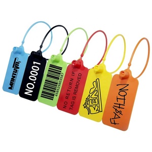 Biểu tượng tùy chỉnh Zip Tie <span class=keywords><strong>tag</strong></span> Nhựa an ninh con dấu <span class=keywords><strong>Tag</strong></span> cho quần áo giày Túi - Product Image 2