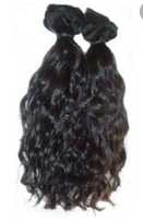 Penjualan Langsung dari Pabrik untuk Bundel Rambut Remy India - Kualitas Tinggi Bebas Bahan Kimia Hitam Alami Jahitan Ganda Mesin