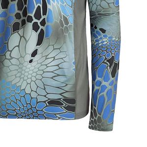 Chemise de pêche pour homme à manches longues de haute qualité, imperméable, séchage rapide, logo personnalisé, sublimation, vêtements de pêche en plein air - Product Image 5