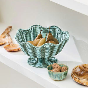 Porte-papier en rotin, organisateur de serviettes en osier tissé à la main pour table à manger, fournisseur à faible MOQ - Product Image 3