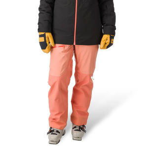 Fabricante OEM, pantalones de esquí impermeables para mujer con ajuste personalizado, Impresión de logotipo de tela a prueba de viento y opciones de etiqueta privada - Product Image 2