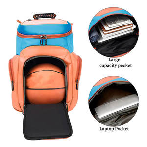 Equipo de baloncesto Equipo de fútbol Clubes Deportes Premium Sport Duffel Gimnasio Fin de semana Bolsa de fútbol de viaje con compartimento para zapatos - Product Image 2