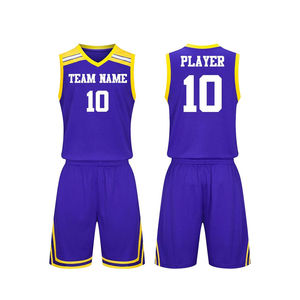 Uniforme de Baloncesto Talla Grande, Verano, Transpirable, Logotipo Personalizado, Cómodo, Sin Mangas, 100% Poliéster, Color Personalizado - Product Image 4
