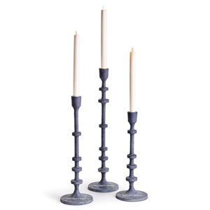 Fancy Black Color Tall Aluminum <b>Taper</b> <b>Candle</b> <b>Holder</b> Luxury Home & Hotel Decor Tabletop Centerpiece <b>Candle</b> <b>Taper</b> - Product Image 2