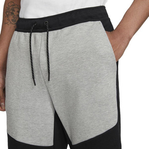 Pantalon de jogging décontracté Colorblock pour homme, pantalon de survêtement gris noir coupe ajustée avec taille élastique aux chevilles pour streetwear et gym - Product Image 3