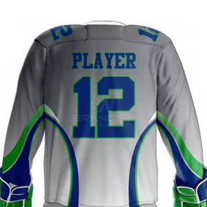 Nouveaux modèles d'uniforme de hockey sur glace de couleur personnalisée pour jeunes uniforme de hockey sur glace respirant à séchage rapide en vente en ligne - Product Image 6