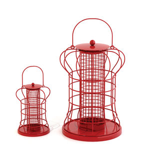 ผู้ซื้อทางเลือกเหล็กโลหะเครื่องป้อนนกสีเทอร์ควอยซ์สีผงเคลือบสําหรับตกแต่งบ้าน Amd สวนกลางแจ้งทําด้วยมือ - Product Image 2