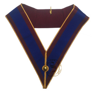 Artesanía provincial Regulación inglesa Regalia Collars Set Regalia de alta calidad Masonería Collarines, Fajas y Delantales - Product Image 3