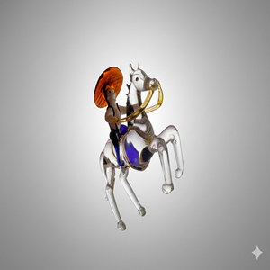 Warrior on Horseback <b>Novelty</b> & <b>Creative</b> <b>Home</b> <b>Decoration</b> - Product Image 1