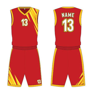 Sports Wear Top Quality Factory Made Basketball Uniform Sleeveless Jersey Shorts Hot Selling Lightweight Basketball Uniform - Product Image 1