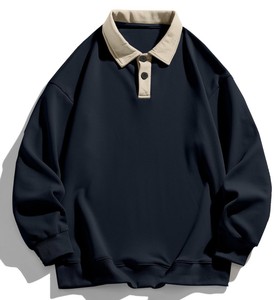 Sweat-shirt d'hiver à col rond imperméable OEM - Mélange de coton doux, couleurs et tailles personnalisables pour les marques de mode - Product Image 1