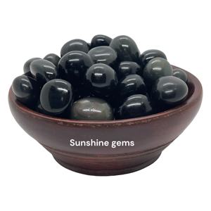 หินภูเขาไฟคริสตัลบำบัดสีรุ้งธรรมชาติสำหรับตกแต่งหินอัญมณีแกะสลักตามหลักฮวงจุ้ย - Product Image 5