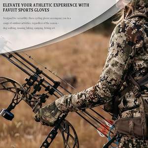 Gants de chasse les plus vendus à des taux bas Gants de chasse camouflage chauds pour l'hiver Activités de plein air Gant de chasse à sangle réglable - Product Image 3