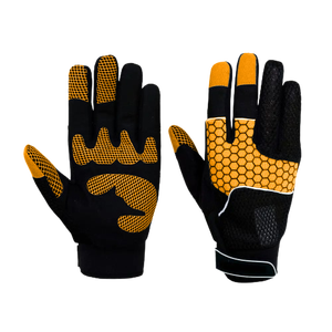 Gants de sécurité industrielle renforcés très résistants aux vibrations Gants de travail de mécanicien résistants aux coupures en cuir synthétique - Product Image 2